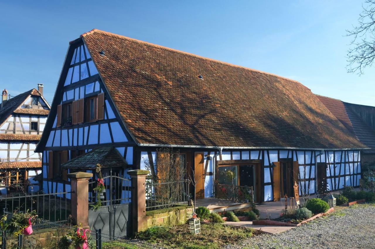 Le Clos Bleu - Gite Rural Schillersdorf Екстер'єр фото