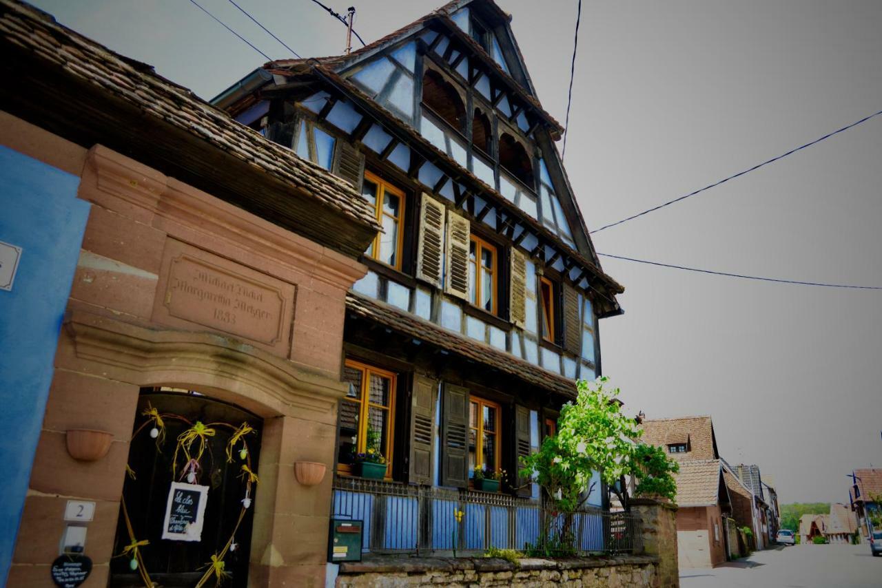 Le Clos Bleu - Gite Rural Schillersdorf Екстер'єр фото